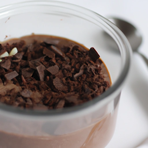 Milk-free Double Chocolate Pudding