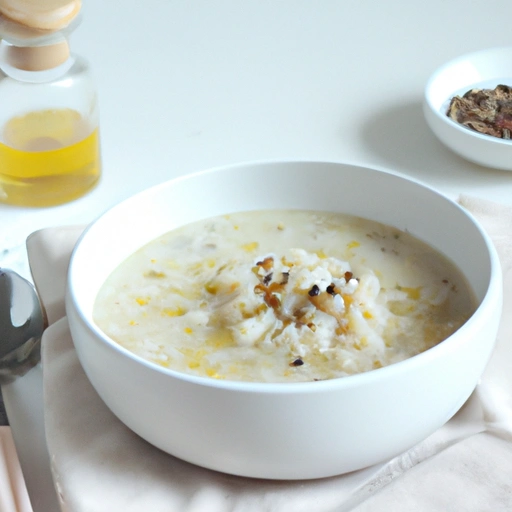 Milk Soup with Pearl Barley