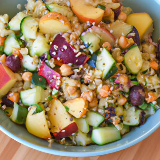 Millet and Wheat Berry Salad