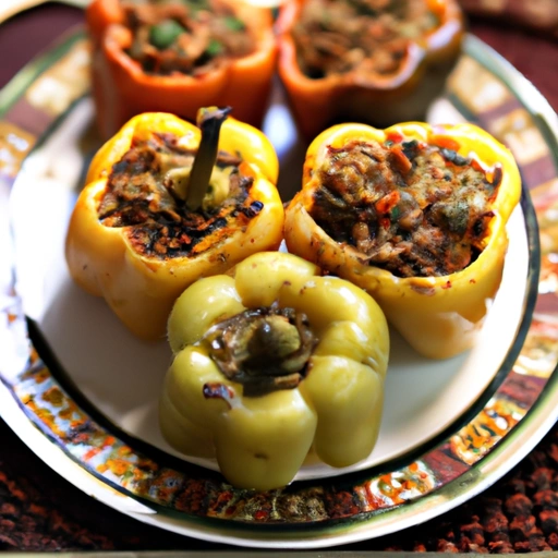 Minced Meat-stuffed Peppers