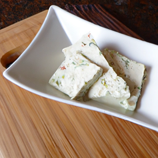 Mint Flavored Tofu Dip