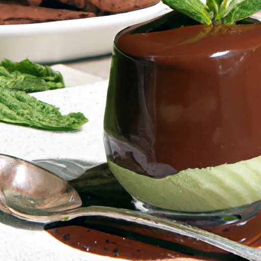 Minty Chocolate Pudding
