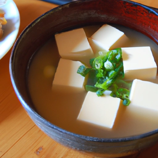Zupa Miso z tofu