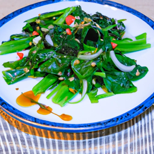 Mixed Greens with Asian Dressing
