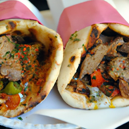 Mixed Grill Shwarma Sandwiches