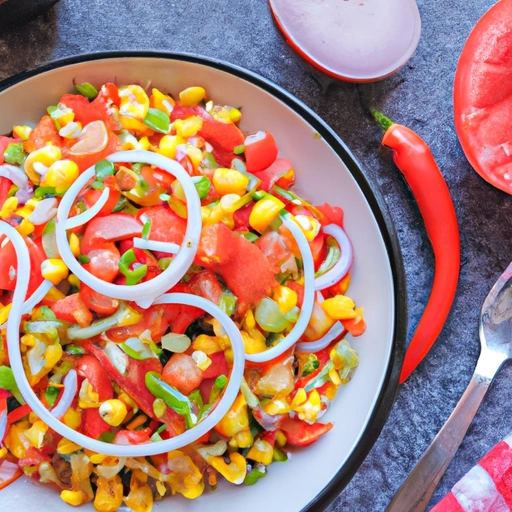 Mixed Salad with Bangla Touch