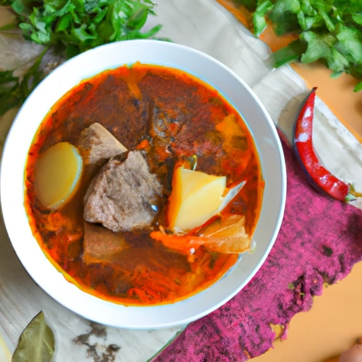 Moldovan Beef Soup