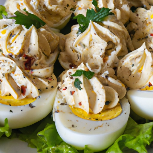 Moldovan Stuffed Eggs