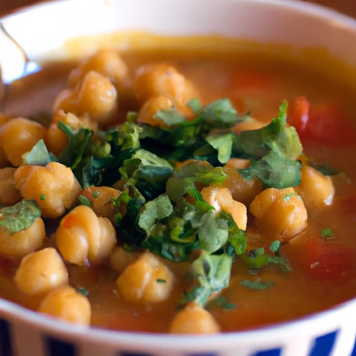 Moroccan Chickpea Soup