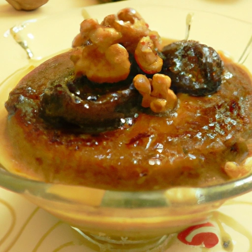 Moroccan Date Pudding