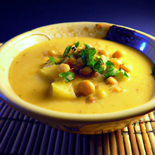 Moroccan Potato Bean Soup