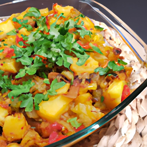 Moroccan Potato Casserole