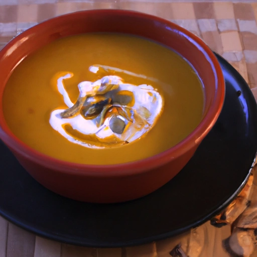 Marokańska zupa dyniowa