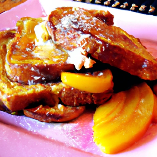 Mouth-watering Nectarine French Toast