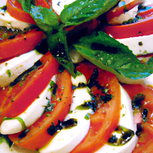 Mozzarella, Tomato and Basil Salad