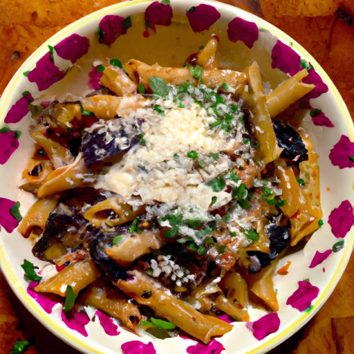 Mr. Food's Northern Italian Pasta and Eggplant