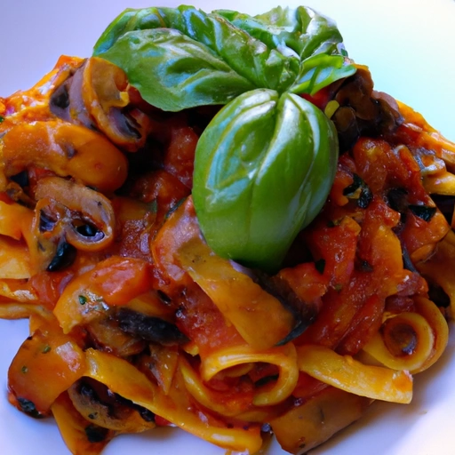 Mushroom-Tomato Ragu