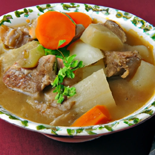 Mutton Scotch Soup