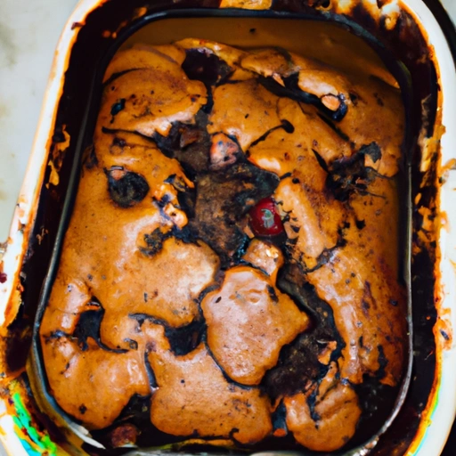 My Mother's Chocolate Bread Pudding