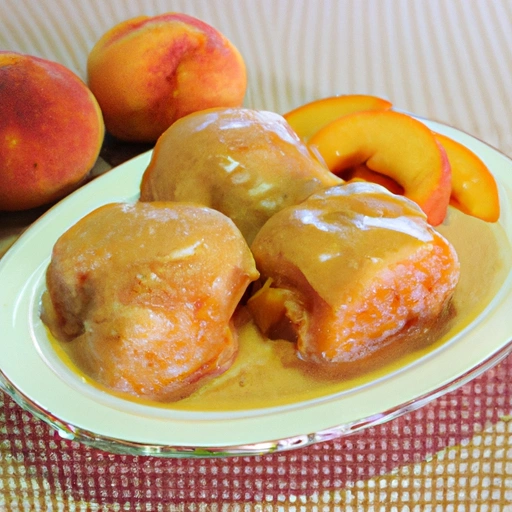 Nana Edith's Peach Dumplings