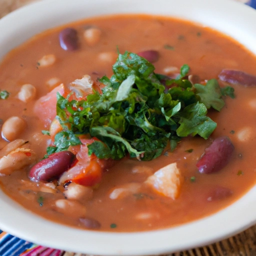 Native American Lima Bean and Tomato Soup