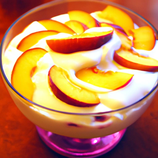 Nectarine Yogurt à la Donna