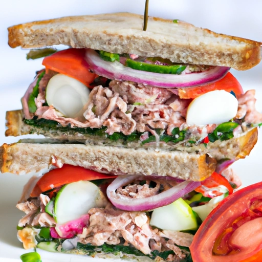 Nicoise Tuna Sandwich