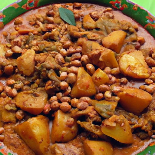 Nigerian Groundnut Stew