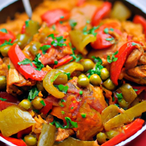 Nigerian One-pot Chicken Dinner