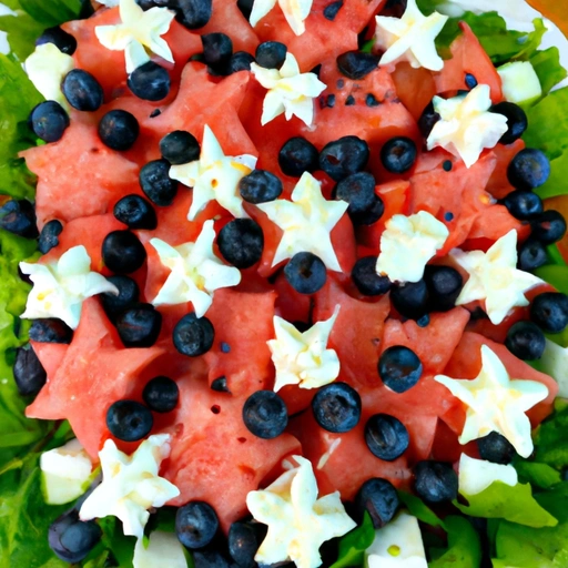 Nigerian Watermelon Star Salads