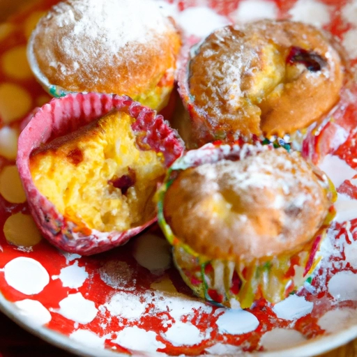 No-cholesterol Fruit-filled Muffins