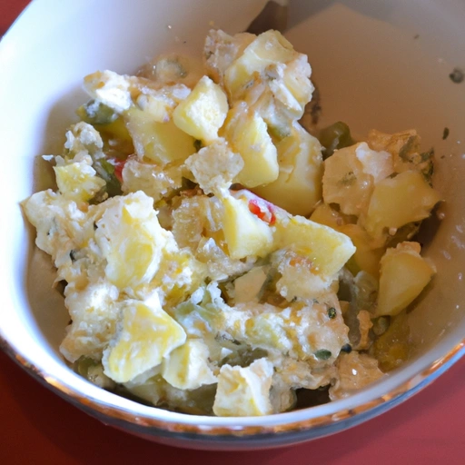 No-fat Potato Salad