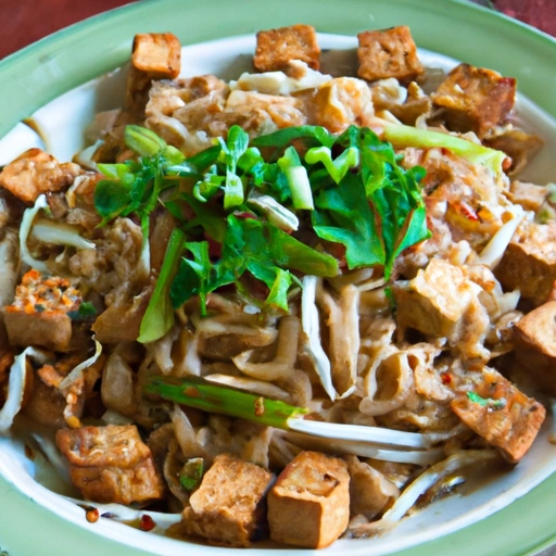 Noodles and Tofu