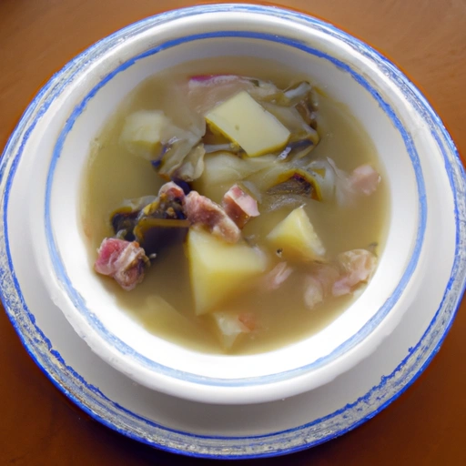 Zupa z liści kalafiora z Północnej Karoliny