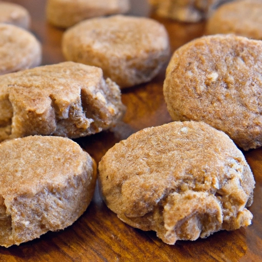Oatmeal Apple Cookies for Dogs
