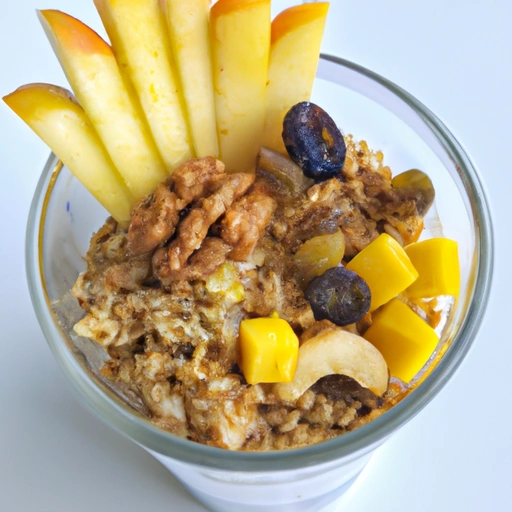 Oatmeal Crisp Mango Fruit Cup