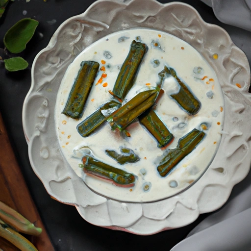 Okra in Yoghurt