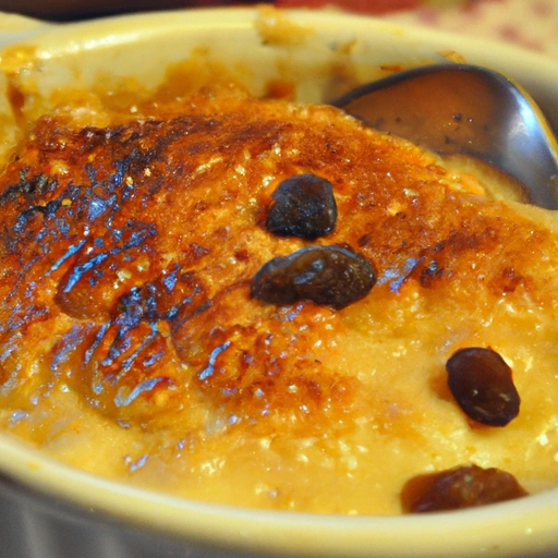Old-fashioned Baked Rice Pudding