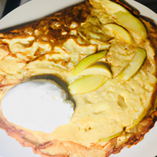 Omelette with Apples