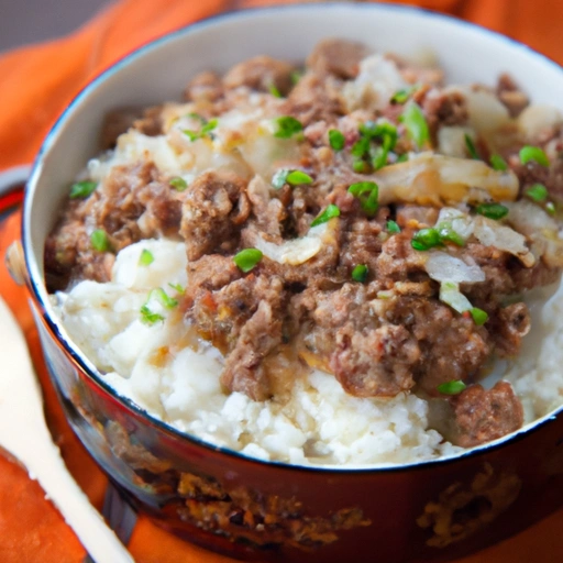 One Pot Ground Meat and Rice