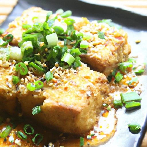 Orange-Ginger-Sesame Tofu