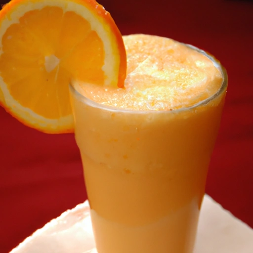 Sok pomarańczowy z miodem