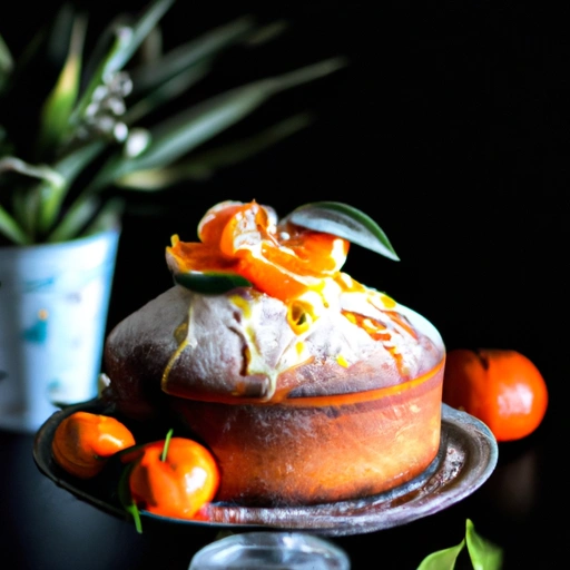 Ciasto pomarańczowo-waniliowe