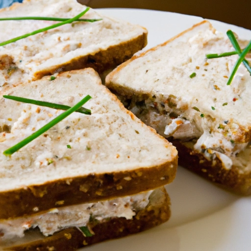 Out of Bounds Turkey Cream Cheese Sandwiches