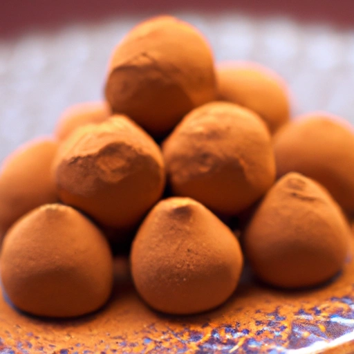 Out of this world creamy chocolate truffles