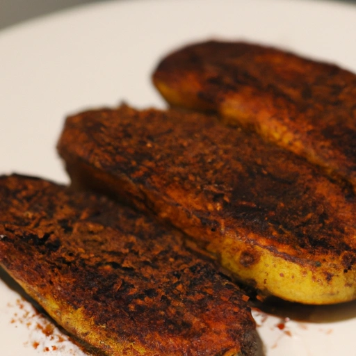 Oven-baked Sweet Plantains