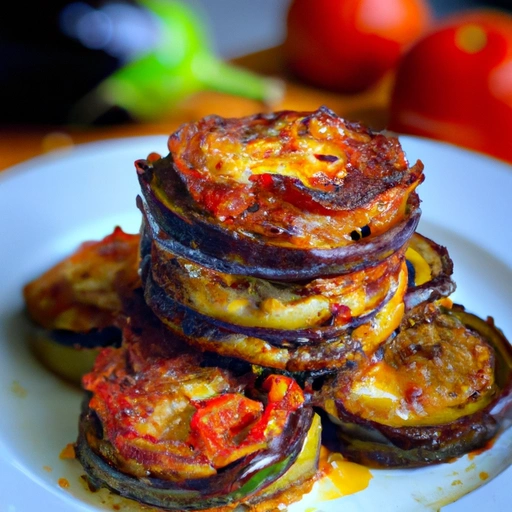 Oven-fried Eggplant