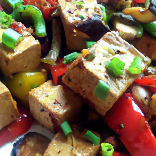 Oven Roasted Tofu and Vegetables