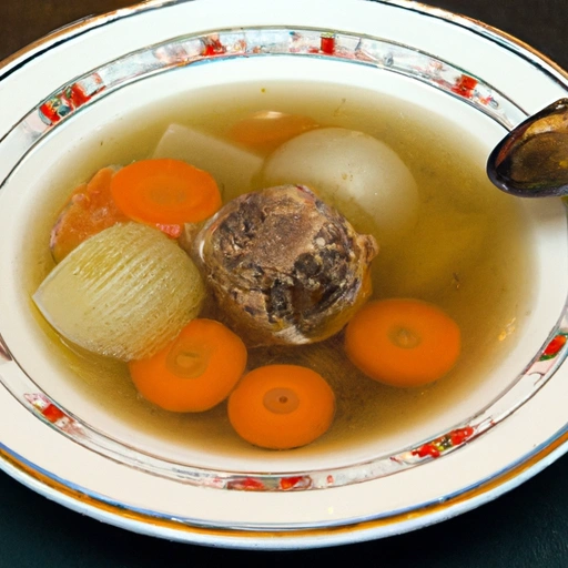 Oxtail Consommé with Sherry