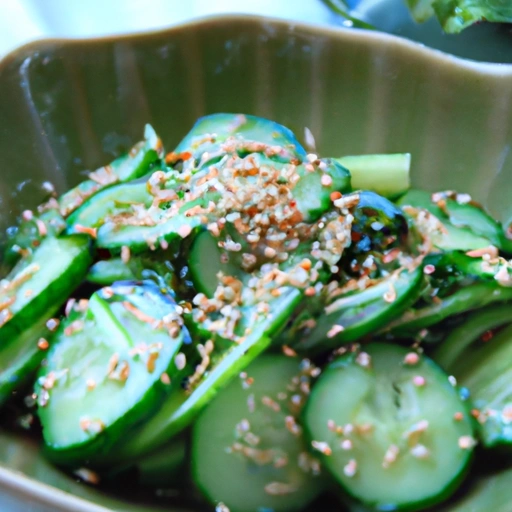 Oyi Namul Cucumber Salad